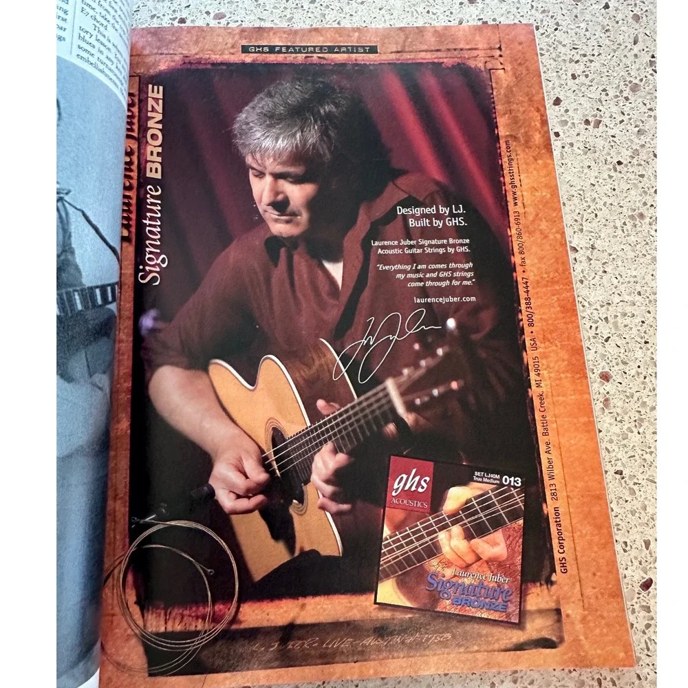 Guitar World Acoustic Rock Magazine Kurt Cobain Neil Young Nirvana 2007